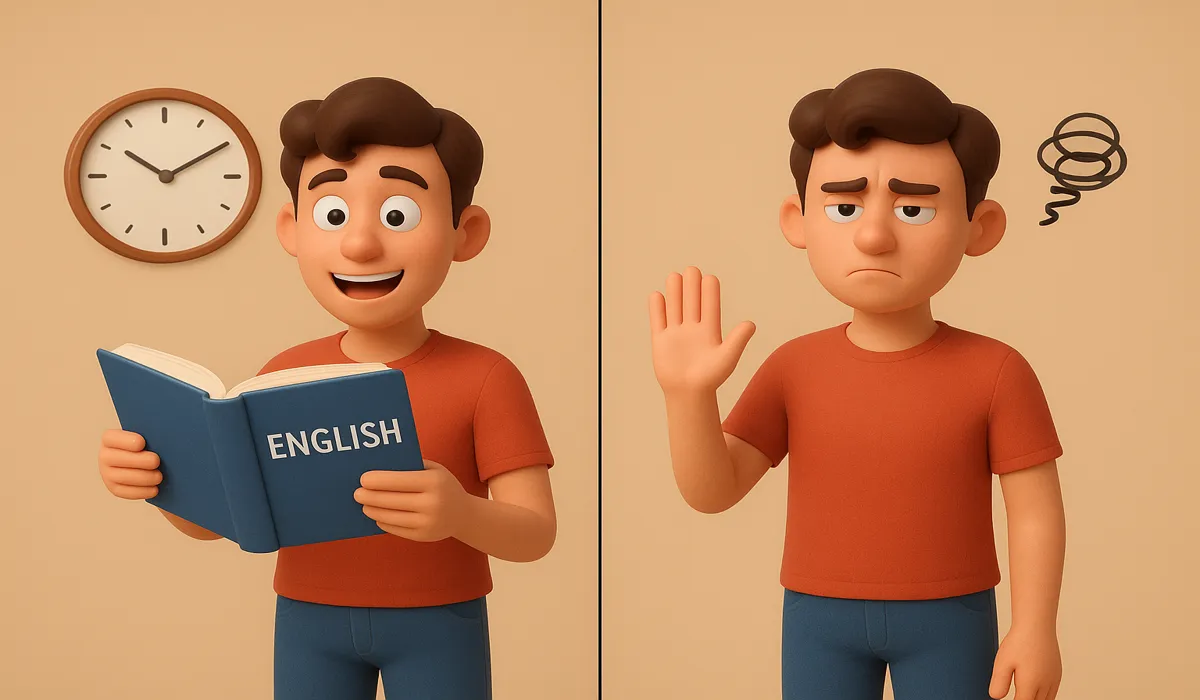 دوره طلایی زبان انگلیسی بزرگسالان 2 learning english take a time